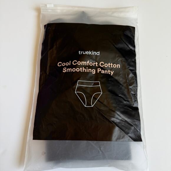 New truekind Black Cool Comfort Cotton Smoothing Panty Large - Picture 11 of 11